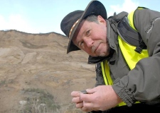 Geology Walk leader, Martin Warren