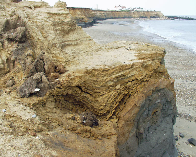 Happisburgh cliffs