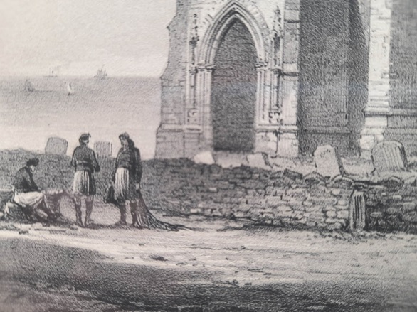 Fishermen by Cromer Chuchyard 1847