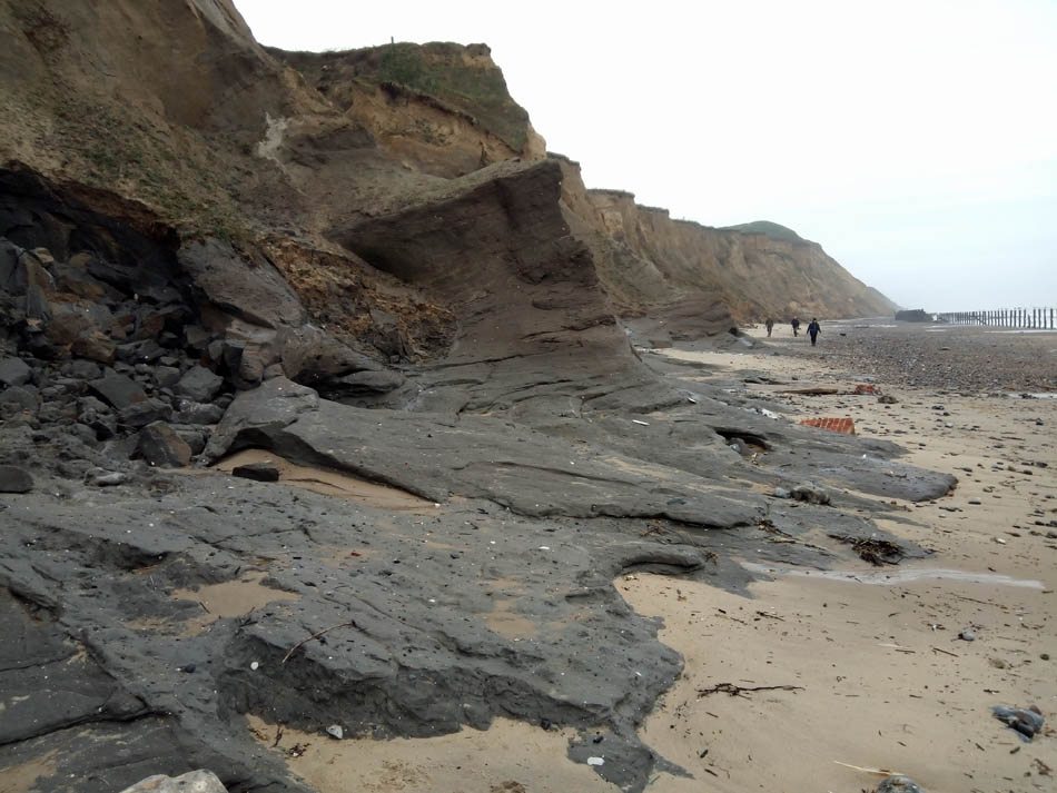 The cliffs at Beeston Regis The cliffs at Beeston Regis