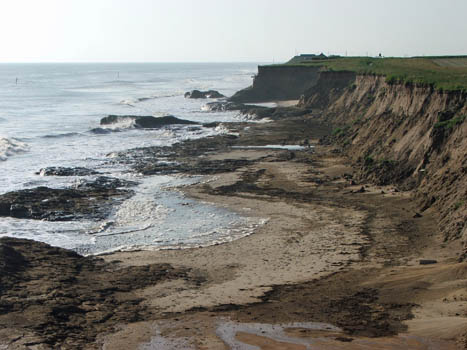 Rapid erosion at Happisburgh