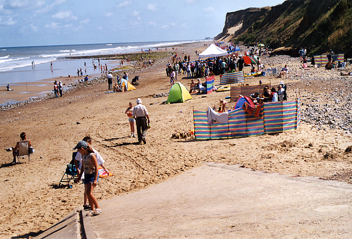 View of West Runton beach 2006
