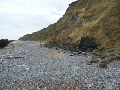 Cliffs at Beeston Regis