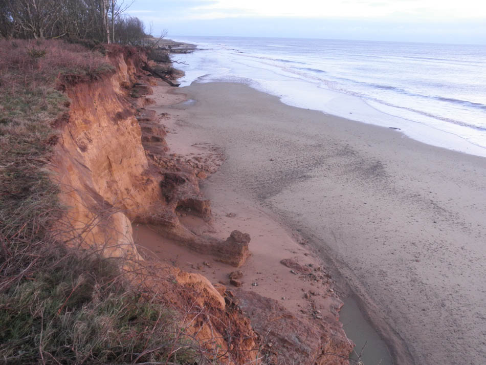 Erosion at Covehithe Covehithe